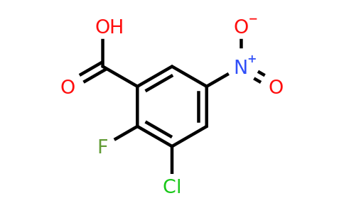 1000162-34-4 | 3-Chloro-2-fluoro-5-nitrobenzoic acid