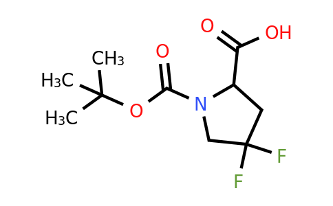 1000313-01-8 | 1-(tert-Butoxycarbonyl)-4,4-difluoropyrrolidine-2-carboxylic acid