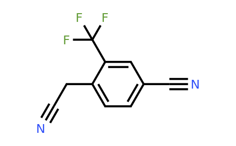 1000504-29-9 | 4-Cyano-2-(trifluoromethyl)phenylacetonitrile