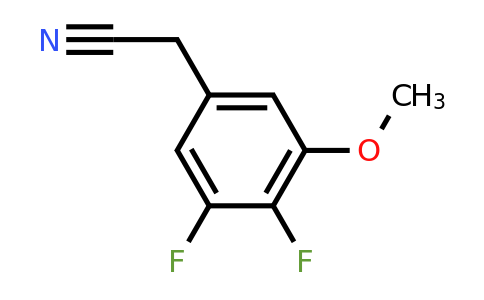 1000513-65-4 | 3,4-Difluoro-5-methoxyphenylacetonitrile