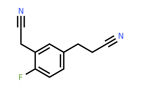 1000516-23-3 | 5-(2-Cyanoethyl)-2-fluorophenylacetonitrile