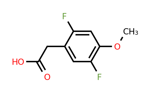 1000516-77-7 | 2,5-Difluoro-4-methoxyphenylacetic acid