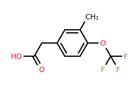 1000517-52-1 | 3-Methyl-4-(trifluoromethoxy)phenylacetic acid