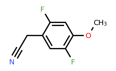 1000526-08-8 | 2,5-Difluoro-4-methoxyphenylacetonitrile