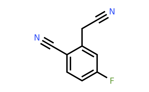 1000540-75-9 | 2-(Cyanomethyl)-4-fluorobenzonitrile