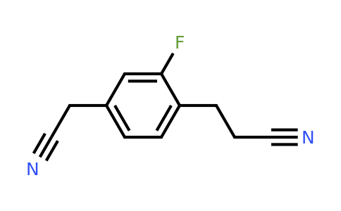 1000548-71-9 | 4-(2-Cyanoethyl)-3-fluorophenylacetonitrile