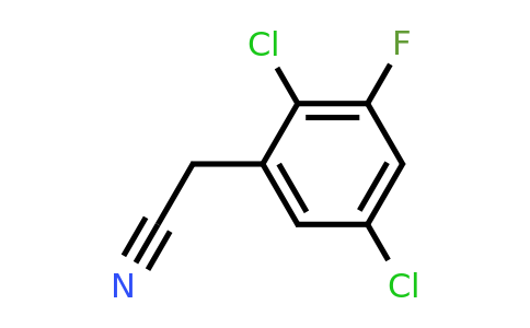 1000554-87-9 | 2,5-Dichloro-3-fluorophenylacetonitrile