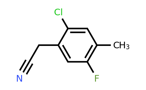1000554-91-5 | 2-Chloro-5-fluoro-4-methylphenylacetonitrile