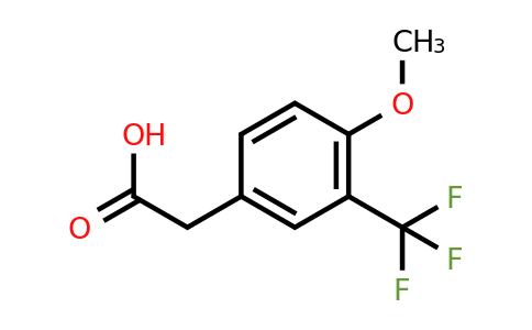 1000566-45-9 | 2-(4-Methoxy-3-(trifluoromethyl)phenyl)acetic acid