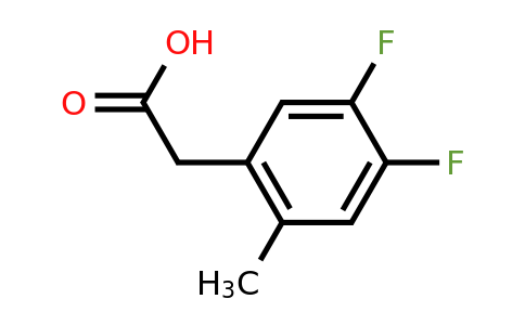 1000567-07-6 | 4,5-Difluoro-2-methylphenylacetic acid