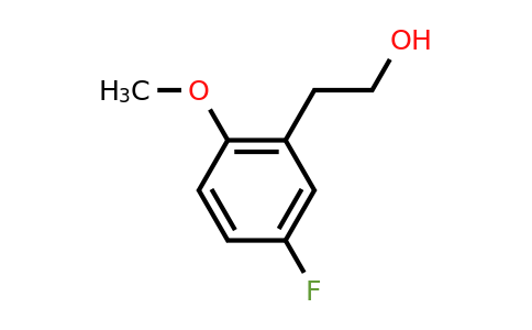 1000571-93-6 | 2-(5-Fluoro-2-methoxyphenyl)ethanol