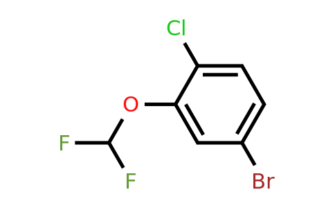 1000575-20-1 | 4-Bromo-1-Chloro-2-(difluoromethoxy)benzene