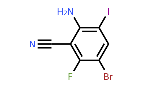 1000577-88-7 | 2-Amino-5-bromo-6-fluoro-3-iodobenzonitrile