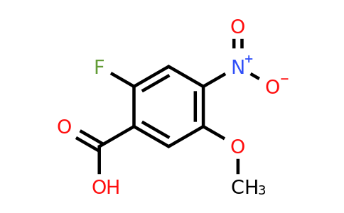 1001345-80-7 | 2-Fluoro-5-methoxy-4-nitrobenzoic acid
