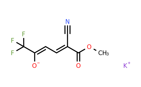 1001924-23-7 | Potassium (2Z,4E)-5-cyano-1,1,1-trifluoro-6-methoxy-6-oxohexa-2,4-dien-2-olate