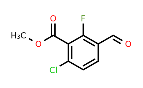 1002106-09-3 | Methyl 6-chloro-2-fluoro-3-formylbenzoate