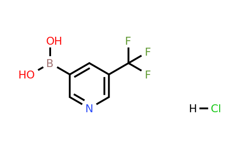 1003298-83-6 | (5-(Trifluoromethyl)pyridin-3-yl)boronic acid hydrochloride