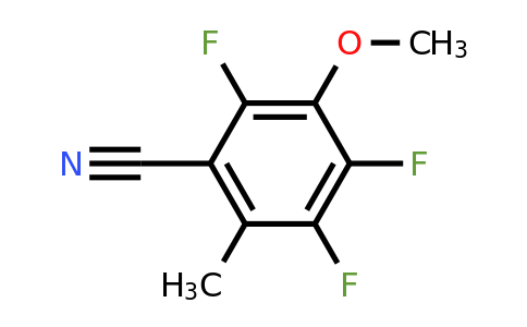 1003708-50-6 | 2,4,5-Trifluoro-3-methoxy-6-methylbenzonitrile