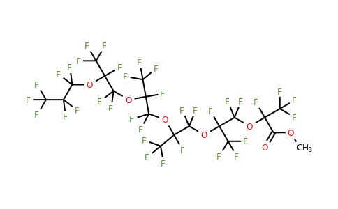 1005033-64-6 | Perfluoro-2,5,8,11,14-pentamethyl-3,6,9,12,15-pentaoxaoctadecanoic acid, methyl ester