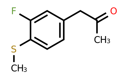 1006378-14-8 | 1-(3-Fluoro-4-(methylthio)phenyl)propan-2-one