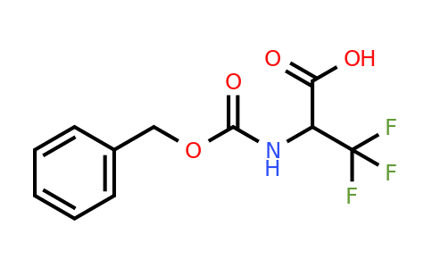 10068-52-7 | 2-(((Benzyloxy)carbonyl)amino)-3,3,3-trifluoropropanoic acid
