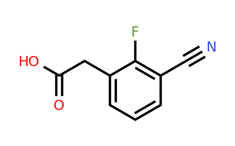 1007571-92-7 | 3-Cyano-2-fluorophenylacetic acid