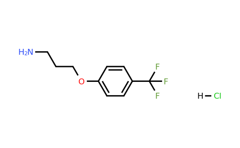 100840-63-9 | 3-(4-(Trifluoromethyl)phenoxy)propan-1-amine hydrochloride