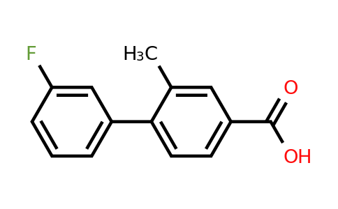 1008773-96-3 | 3'-Fluoro-2-methyl-[1,1'-biphenyl]-4-carboxylic acid