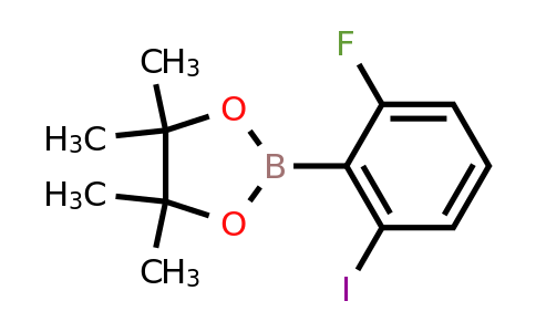 1010839-66-3 | 2-(2-fluoro-6-iodophenyl)-4,4,5,5-tetramethyl-1,3,2-dioxaborolane