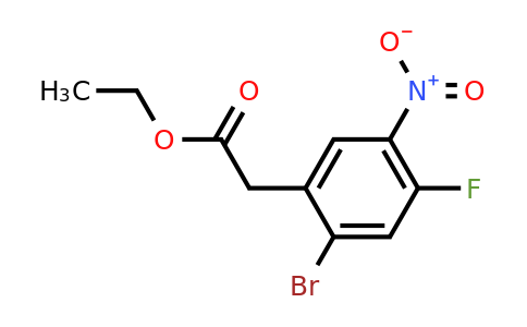 1012879-10-5 | Ethyl 2-bromo-4-fluoro-5-nitrophenylacetate