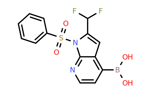 1014613-45-6 | B-[2-(difluoromethyl)-1-(phenylsulfonyl)-1H-pyrrolo[2,3-b]pyridin-4-yl]boronic acid