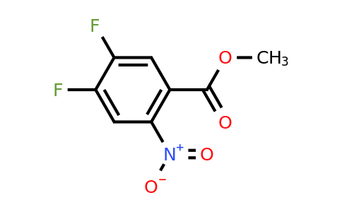 1015433-96-1 | methyl 4,5-difluoro-2-nitro-benzoate