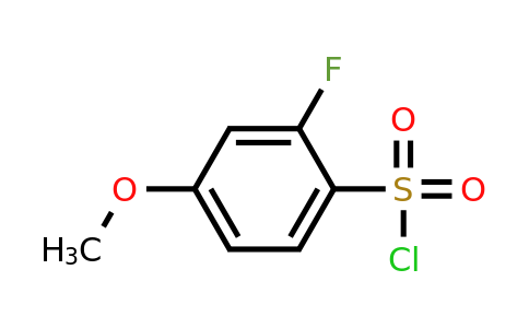 1016516-68-9 | 2-Fluoro-4-methoxybenzenesulfonyl Chloride