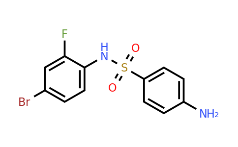 1016520-83-4 | 4-Amino-N-(4-bromo-2-fluorophenyl)benzenesulfonamide