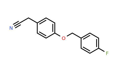 1016535-83-3 | 2-(4-((4-Fluorobenzyl)oxy)phenyl)acetonitrile