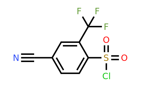 1016701-95-3 | 4-Cyano-2-(trifluoromethyl)benzenesulfonylchloride