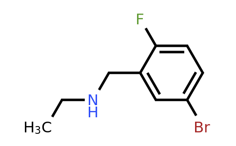 1016718-58-3 | N-(5-Bromo-2-fluorobenzyl)ethanamine