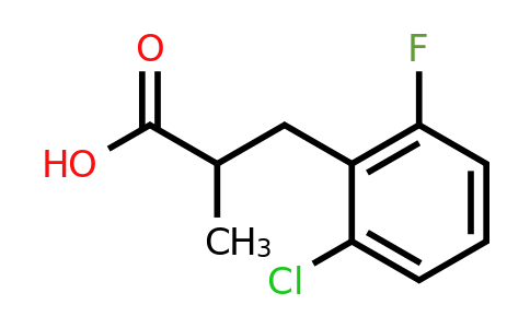 1017208-40-0 | 3-(2-Chloro-6-fluorophenyl)-2-methylpropanoic acid