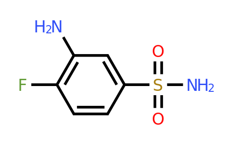 3-Amino-4-fluorobenzenesulphonamide