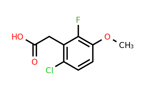 1017777-83-1 | 6-Chloro-2-fluoro-3-methoxyphenylacetic acid
