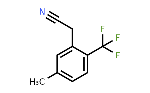 1017778-24-3 | 5-Methyl-2-(trifluoromethyl)phenylacetonitrile