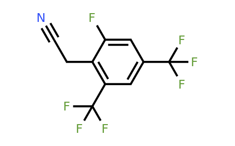 1017778-50-5 | 2-(2-Fluoro-4,6-bis(trifluoromethyl)phenyl)acetonitrile