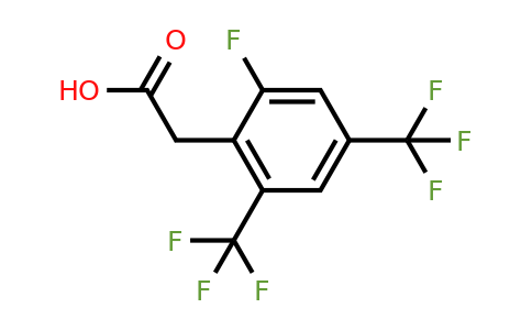 1017778-54-9 | 2-(2-Fluoro-4,6-bis(trifluoromethyl)phenyl)acetic acid