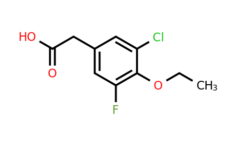 1017778-96-9 | 2-(3-Chloro-4-ethoxy-5-fluorophenyl)acetic acid
