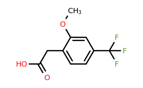 1017779-22-4 | 2-(2-Methoxy-4-(trifluoromethyl)phenyl)acetic acid