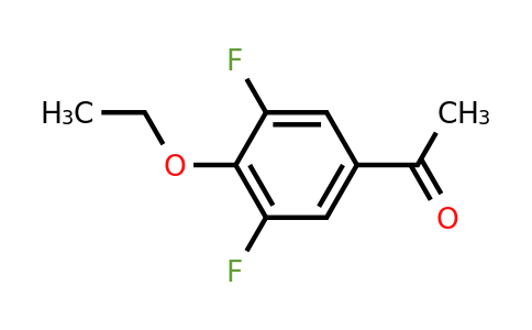 1017779-29-1 | 1-(4-Ethoxy-3,5-difluorophenyl)ethanone