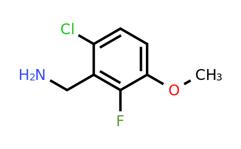 1017779-65-5 | 6-Chloro-2-fluoro-3-methoxybenzylamine