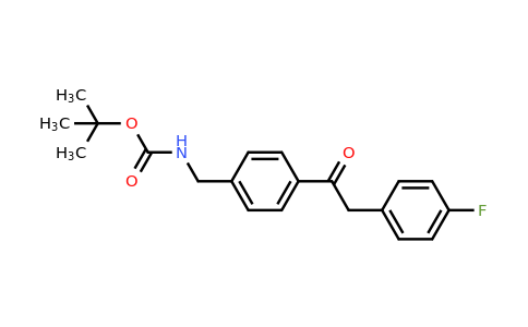 1017781-69-9 | tert-Butyl 4-(2-(4-fluorophenyl)acetyl)benzylcarbamate