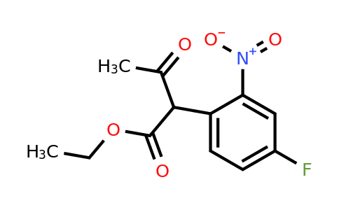 1017789-57-9 | Ethyl 2-(4-fluoro-2-nitrophenyl)-3-oxobutanoate