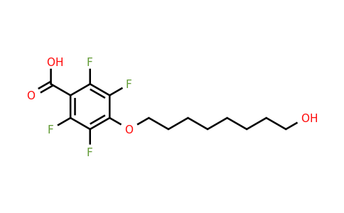 1017789-71-7 | 2,3,5,6-Tetrafluoro-4-((8-hydroxyoctyl)oxy)benzoic acid